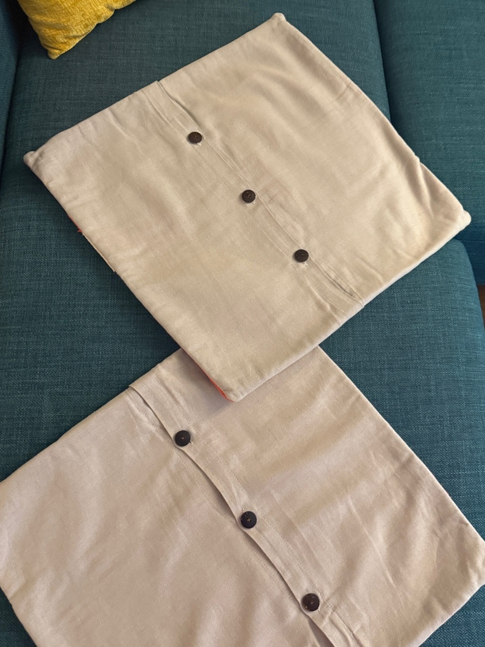 Set of 2! West Elm Margo Selby Puzzle Geometric Decorative Pillow Covers! - Picture 5 of 6